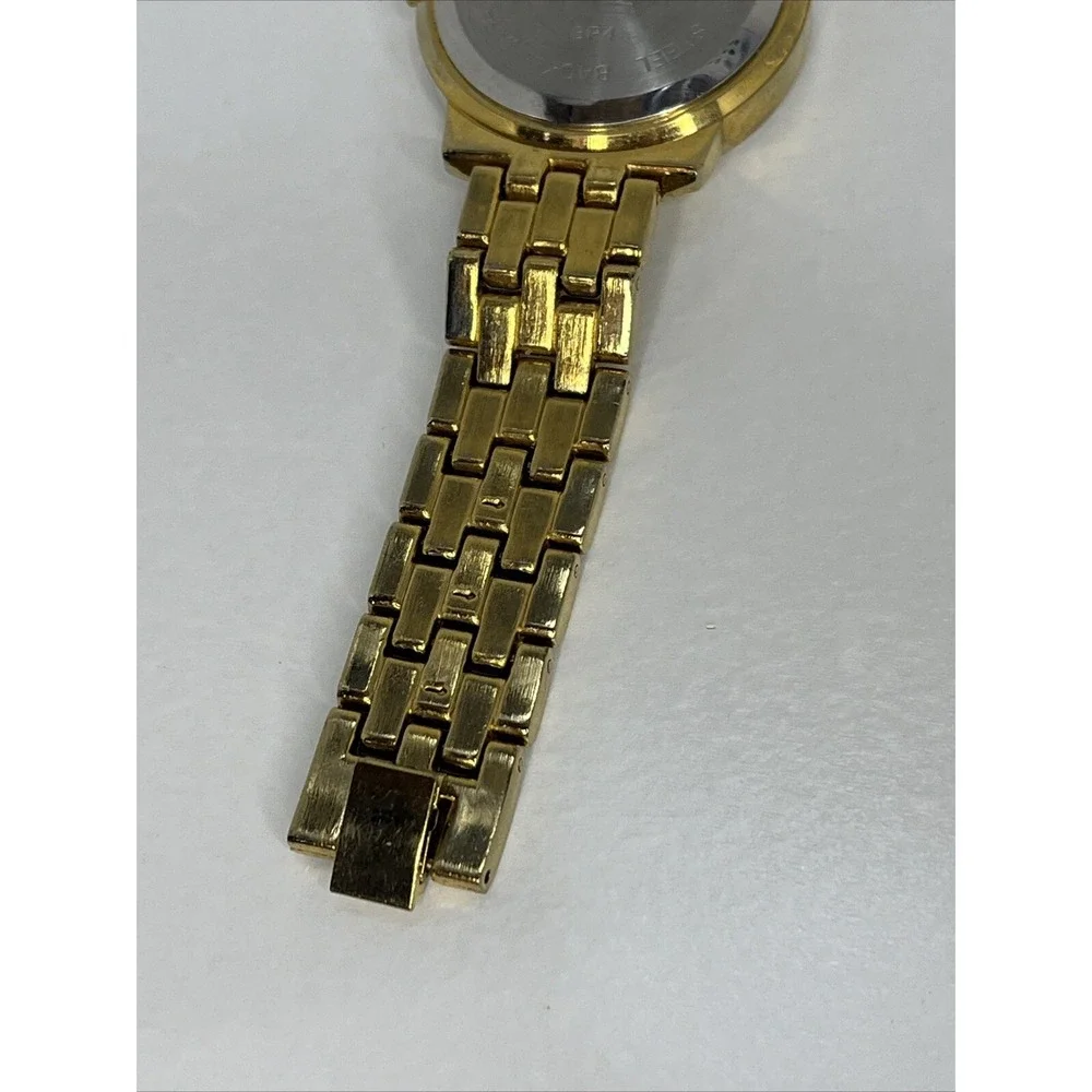 Avon Women's Watch Swarovski‎ Crystal Pave Dial Gold 6.75